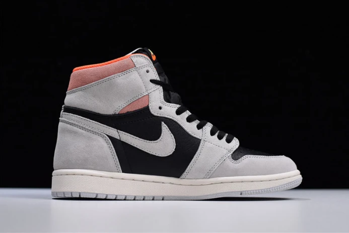 air jordan 1 neutral grey hyper crimson 555088- Fashionable 1309