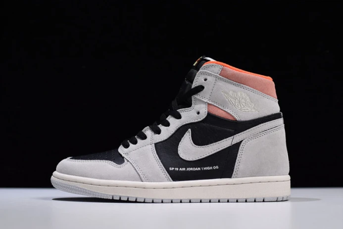 air jordan 1 neutral grey hyper crimson 555088- Fashionable 1309