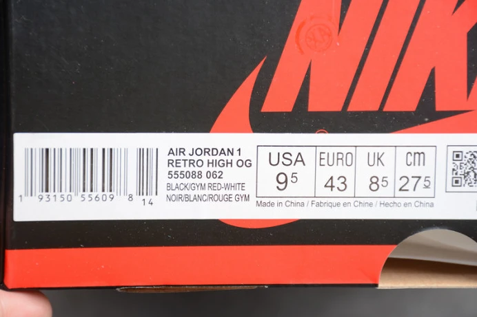 air jordan 1 retro high bloodline 555088- SmartChoice 1265