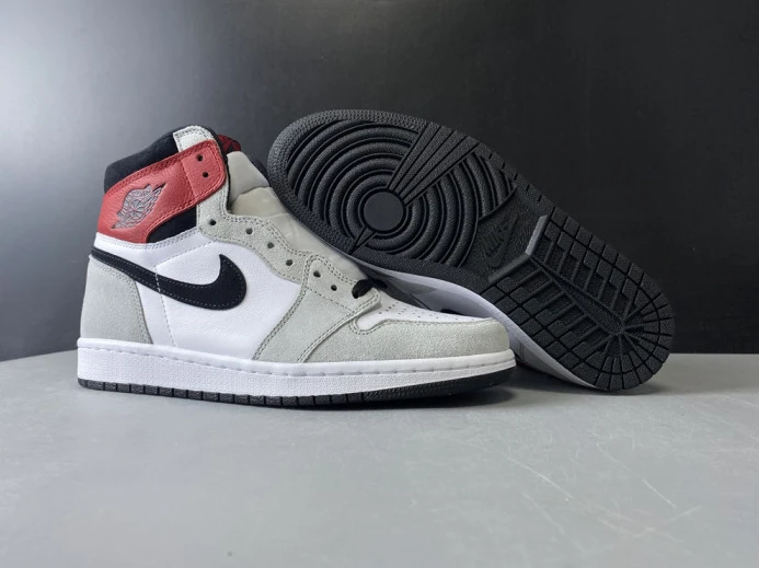 air jordan 1 retro high light smoke grey 555088- DailyWear 1253