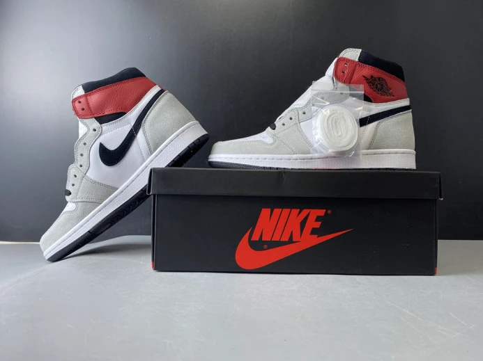 air jordan 1 retro high light smoke grey 555088- DailyWear 1253