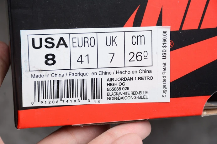 air jordan 1 retro high og "top 3" 555088- BestValue 1344