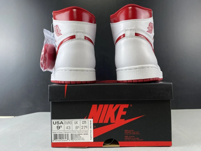 air jordan 1 retro high og “metallic red” 555088- StreetReady 1328