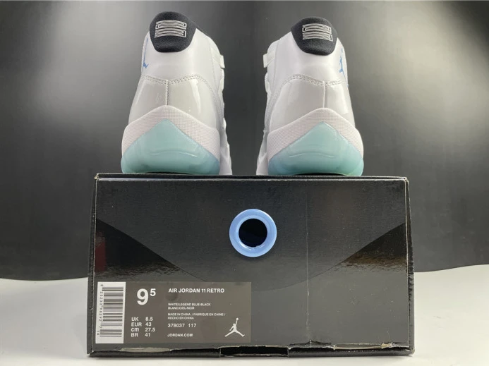 air jordan 11 "legend blue“ 378037- Popular 1390