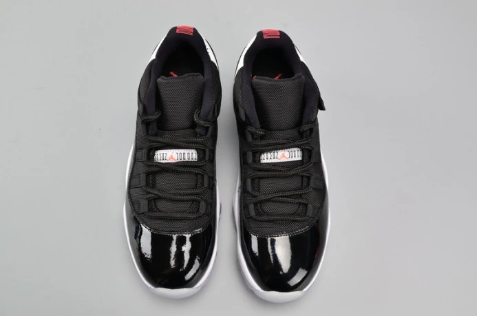 air jordan 11 retro low "infrared 23" black mens 528895- NewStyle 1787
