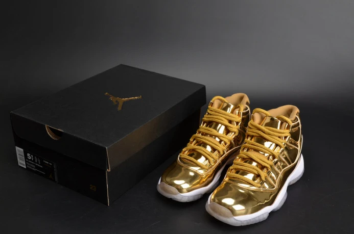 air jordan 11 retro p1nnacle gold womens 378038- UrbanStyle 1773