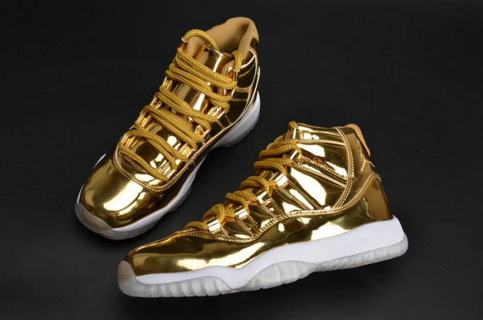 air jordan 11 retro p1nnacle gold womens 378038- UrbanStyle 1773