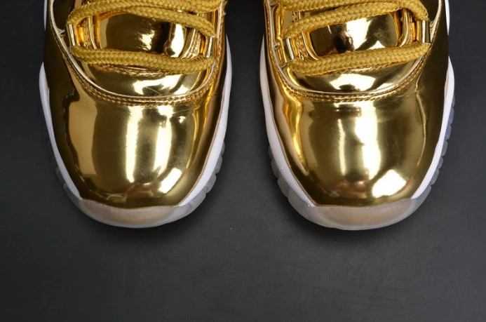 air jordan 11 retro p1nnacle gold womens 378038- UrbanStyle 1773