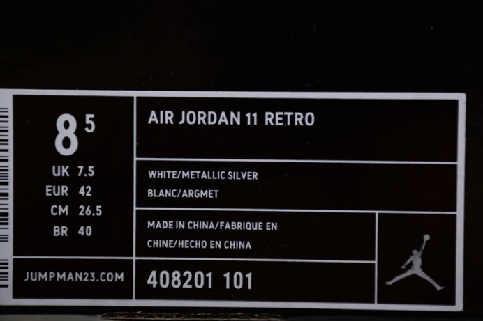air jordan 11 retro silver anniversary 408201- Popular 1376