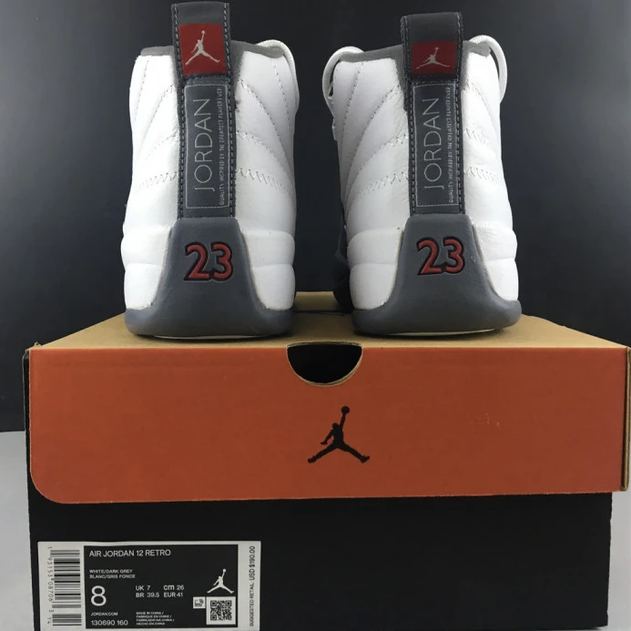 air jordan 12 gs white   dark grey 153265- TopPick 1685