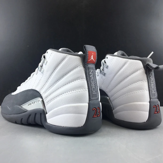 air jordan 12 gs white   dark grey 153265- TopPick 1685