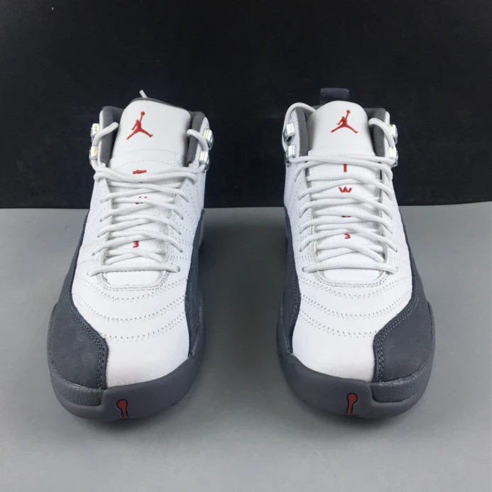 air jordan 12 gs white   dark grey 153265- TopPick 1685
