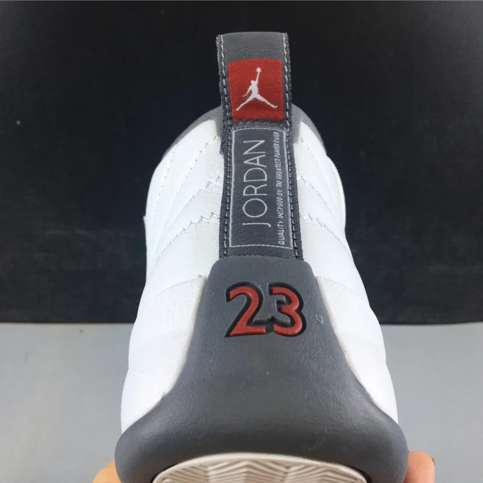 air jordan 12 gs white   dark grey 153265- TopPick 1685