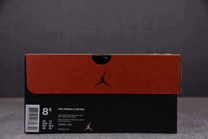 air jordan 12 retro "dark grey" 130690- WellDesigned 1692