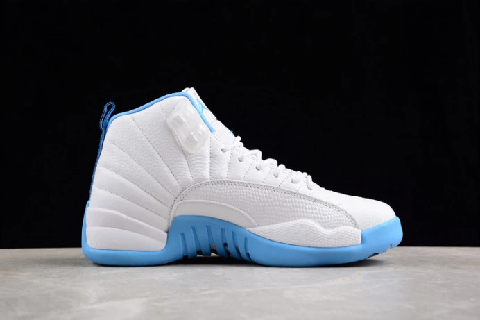 air jordan 12 retro women''s white university blue 308243- GoAnywhere 1396