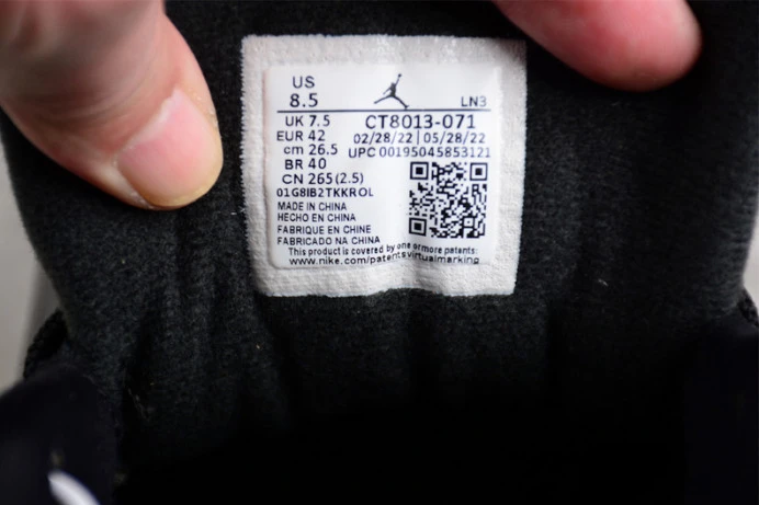 air jordan 12 “black taxi” ct8013- GoodFit 1409
