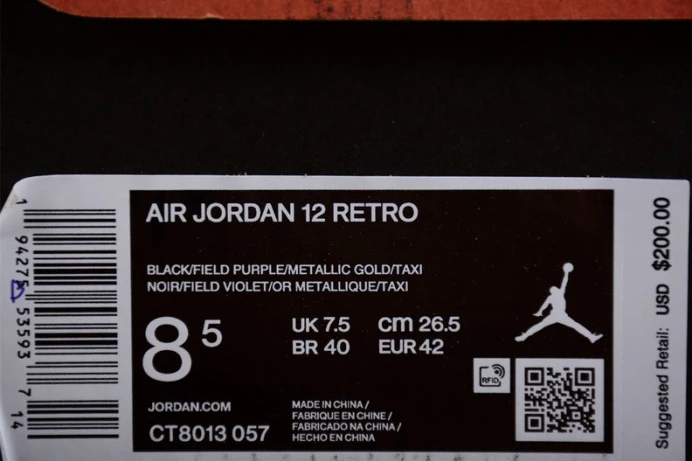 air jordan 12 “field purple” ct8013- AllSeason 1399