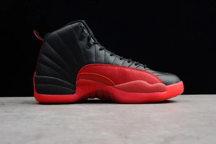 air jordan 12 “flu game” black varsity red mens 130690- SportInspired 1695
