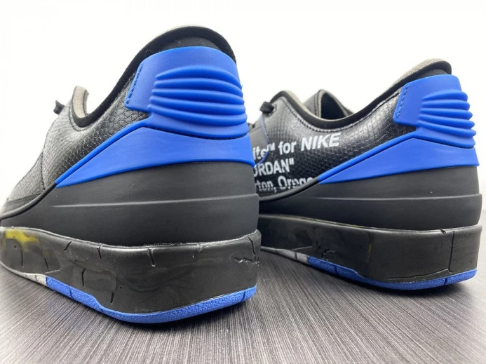 air jordan 2 retro low sp ofw black blue dj4375- UrbanStyle 1450