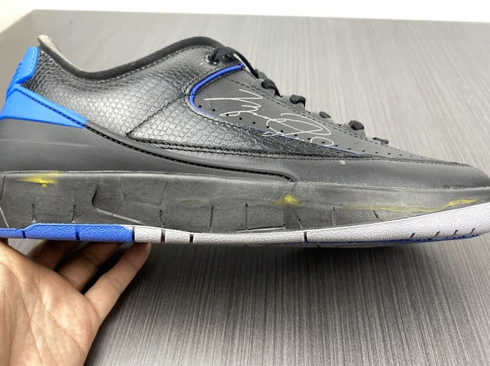 air jordan 2 retro low sp ofw black blue dj4375- UrbanStyle 1450