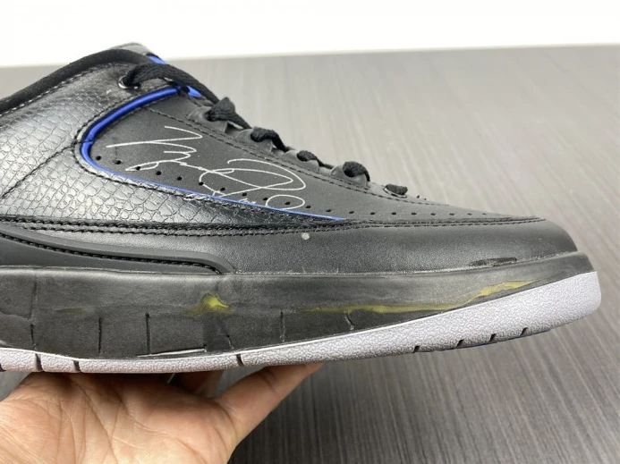 air jordan 2 retro low sp ofw black blue dj4375- UrbanStyle 1450