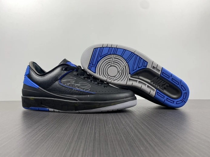 air jordan 2 retro low sp ofw black blue dj4375- UrbanStyle 1450