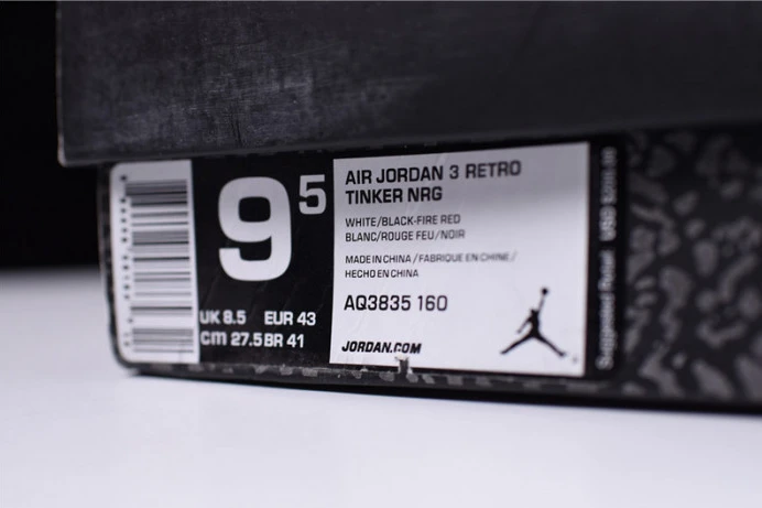 air jordan 3 retro nrg tinker fire red mens aq3835- WellDesigned 1197