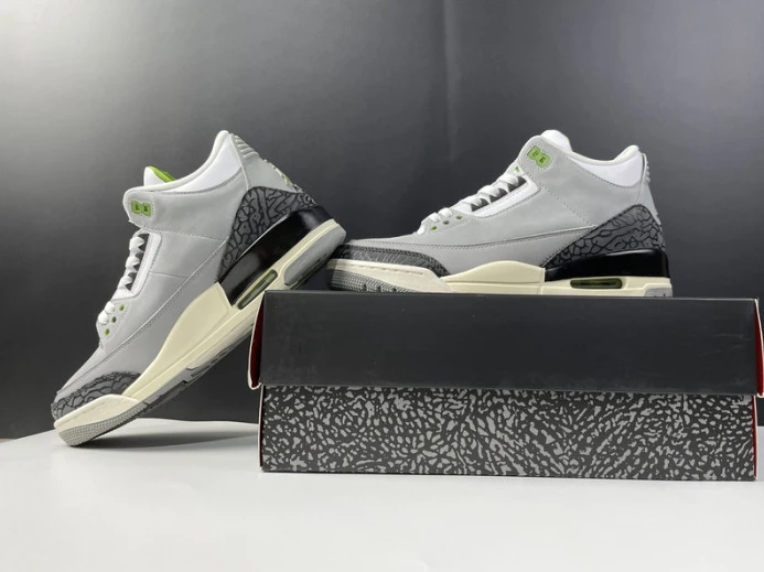 air jordan 3 retro ‘chlorophyll’’ 136064 HighQuality 1802