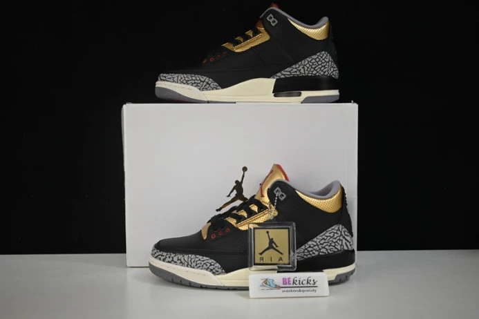 air jordan 3 “black gold” ck9246- StreetReady 1775