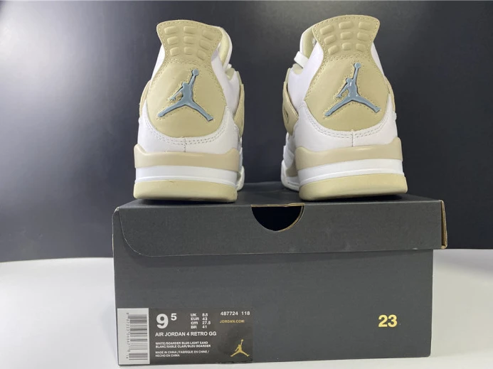air jordan 4 linen sand 487724- Popular 1745