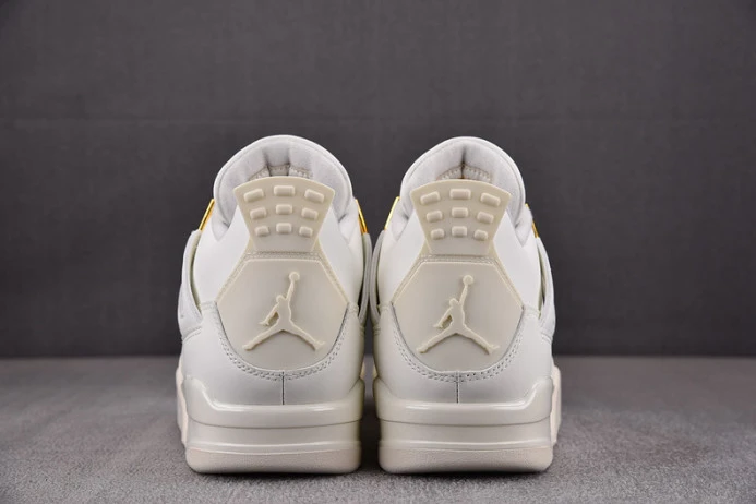 air jordan 4 women''s sail metallic gold black aq9129- DailyWear 1481