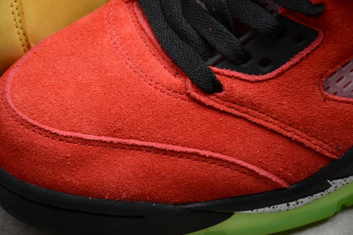 air jordan 5 raging bull 2021 red suede dd0587- Trendy 1829