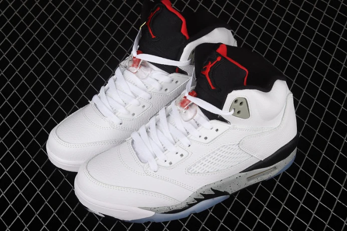 air jordan 5 retro "white cement" mens 136027- Comfortable 1832