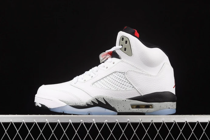 air jordan 5 retro "white cement" mens 136027- Comfortable 1832