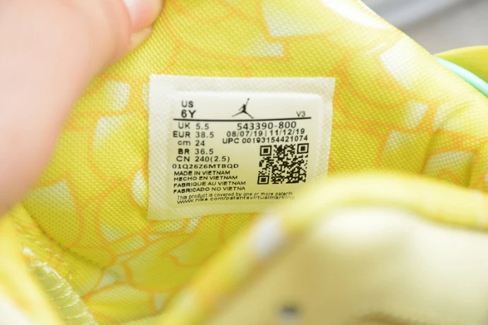 air jordan 6 retro dynamic yellow floral (gs) 543390- Trendy 1187