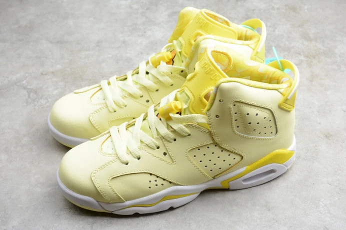air jordan 6 retro dynamic yellow floral (gs) 543390- Trendy 1187