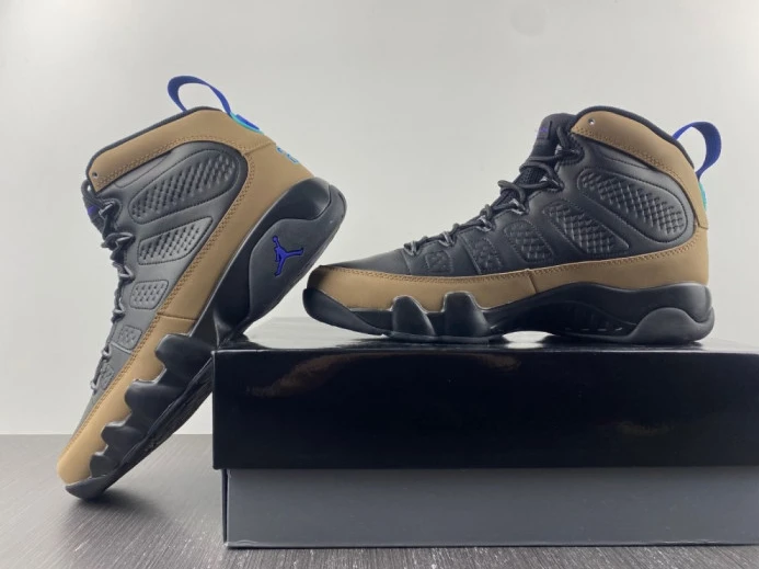 air jordan 9 retro olive concord ct8019- WellDesigned 1584