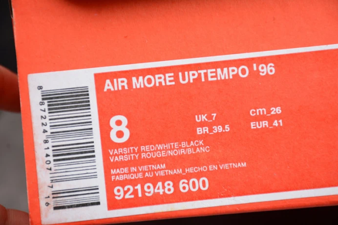 air more uptempo ''96 "bulls" 921948- BestValue 3343