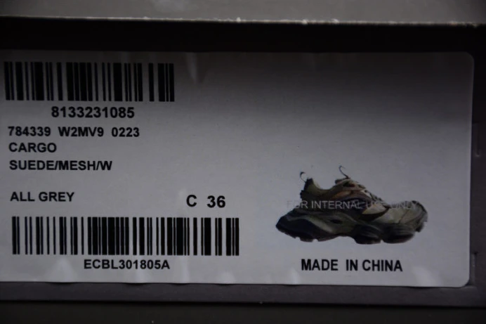 cargo sneaker all grey 784339w2mv BestValue 2250