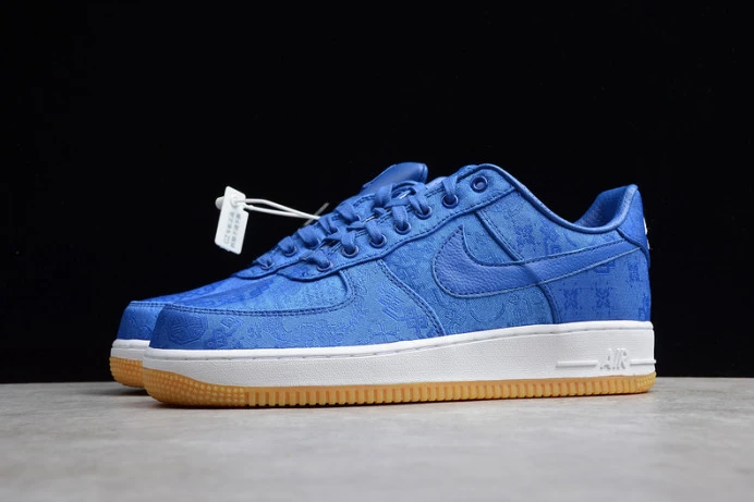 clot nike air force 1 blue silk cj5290- DailyWear 3026