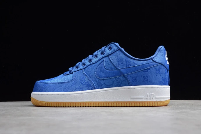 clot nike air force 1 blue silk cj5290- DailyWear 3026