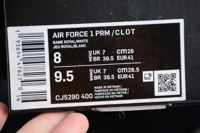 clot nike air force 1 blue silk cj5290- DailyWear 3026