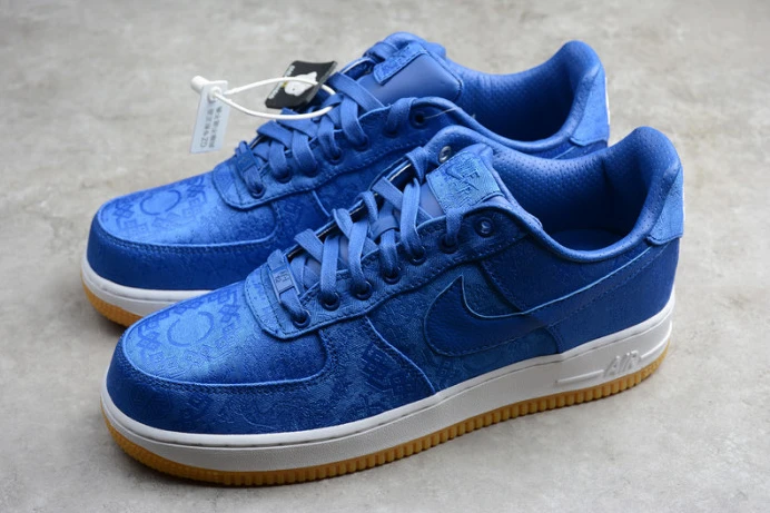clot nike air force 1 blue silk cj5290- DailyWear 3026