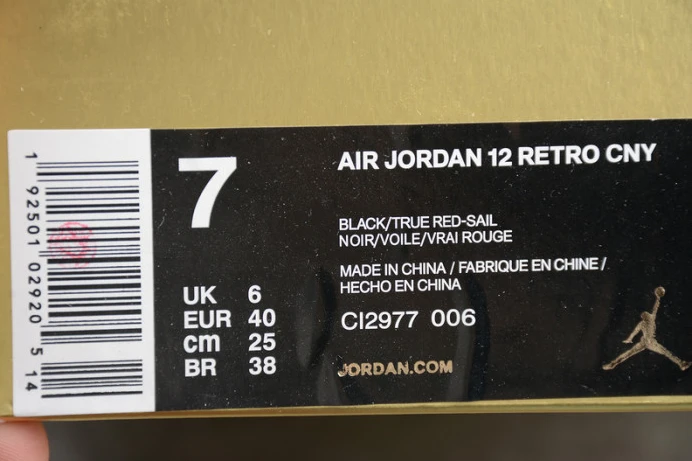 jordan 12 chinese new year ci2977- SmartChoice 1681