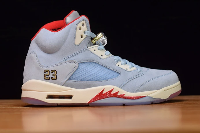 jordan 5 retro trophy room ice blue ci1899- Popular 1833