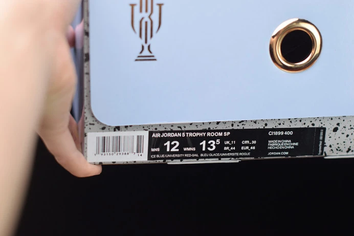 jordan 5 retro trophy room ice blue ci1899- Popular 1833