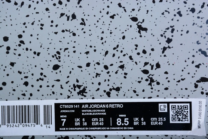 jordan 6 retro midnight navy (2022) ct8529- Trendy 1550