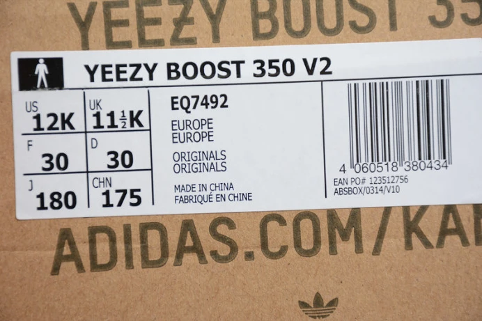 kids ad*s yeezy boost 350 v2 “true form” eq Trendy 161