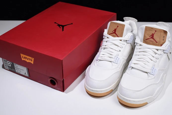 levi''s x air jordan 4 ''white'' ao2571- StreetReady 1171