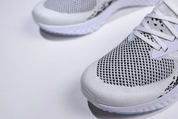 men''s nike epic react flyknit white black-gold aq0067- GoodFit 3294